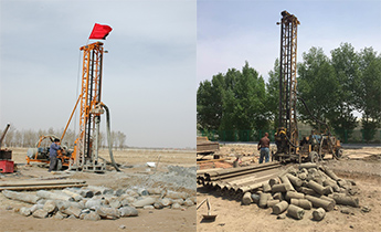 GSD drilling machine root pipe drilling construction site